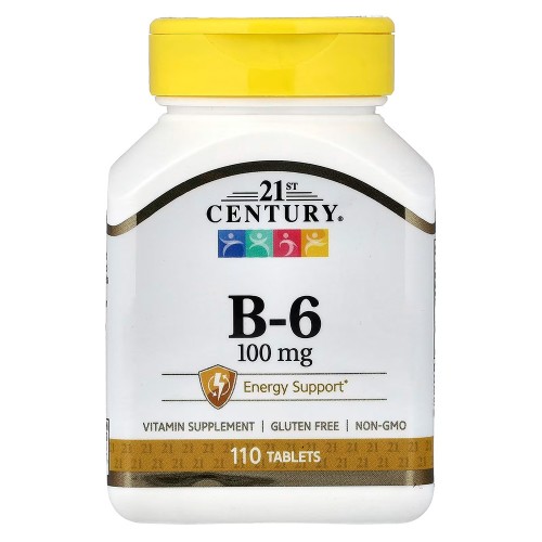 21st Century, витамин B6, 110 таблеток